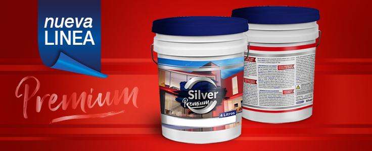 baldes de pintura silver premium